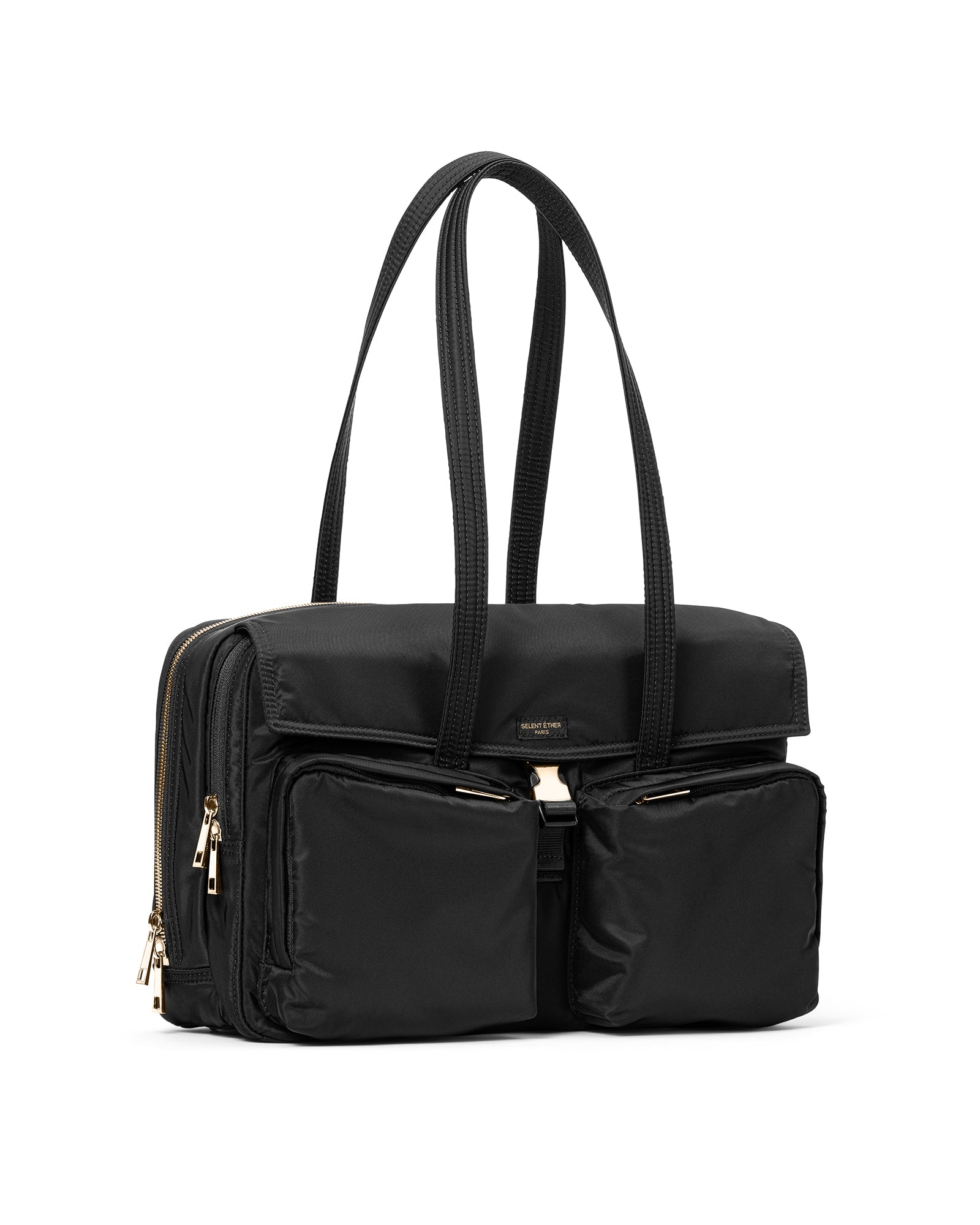SELENT ÉTHER 黒 ビジネスバッグ3way36シルバー SELENT ÉTHER 黒